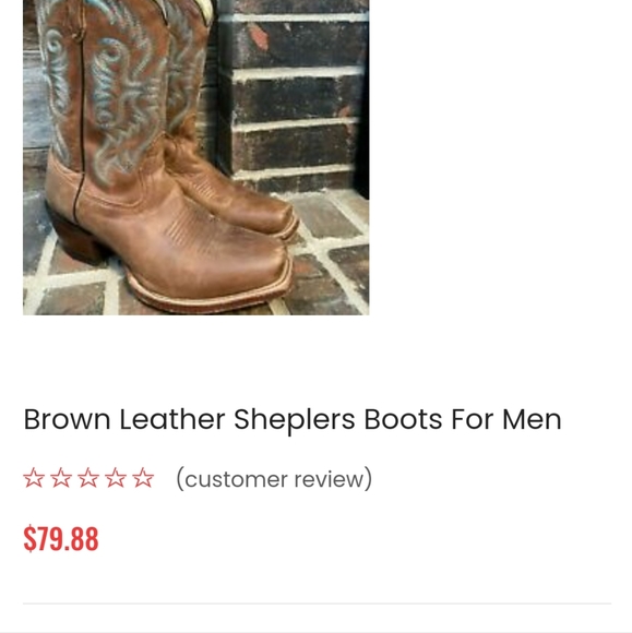 Genuine cowgirl boots - Picture 1 of 2